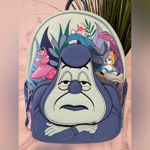 BNWT Disney Loungefly Alice in Wonderland Caterpillar Backpack
